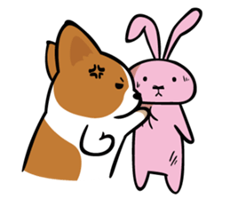 Corgi Dog KaKa - Daily Life sticker #8177411