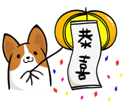 Corgi Dog KaKa - Daily Life sticker #8177412