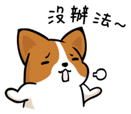 Corgi Dog KaKa - Daily Life sticker #8177415