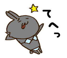 Wanna go Hawaii!rabbits sticker #8177517