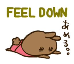 Wanna go Hawaii!rabbits sticker #8177538