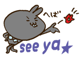 Wanna go Hawaii!rabbits sticker #8177545