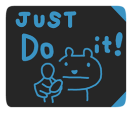 Polar Bear to speak English sticker #8177671