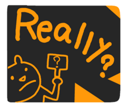 Polar Bear to speak English sticker #8177685