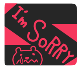 Polar Bear to speak English sticker #8177686