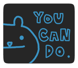 Polar Bear to speak English sticker #8177695