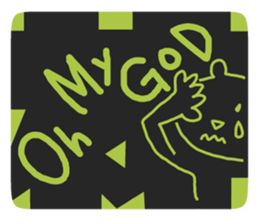 Polar Bear to speak English sticker #8177696