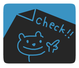 Polar Bear to speak English sticker #8177699