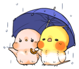 Okame-kun & pink-chan Vol.3 sticker #8179129