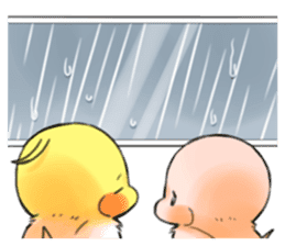 Okame-kun & pink-chan Vol.3 sticker #8179132