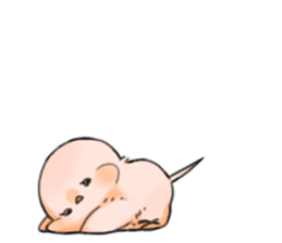 Okame-kun & pink-chan Vol.3 sticker #8179140