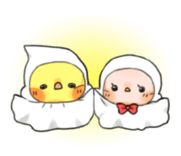 Okame-kun & pink-chan Vol.3 sticker #8179142