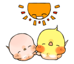 Okame-kun & pink-chan Vol.3 sticker #8179144