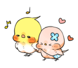 Okame-kun & pink-chan Vol.3 sticker #8179159