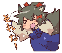 kitsunemiko3 sticker #8179433