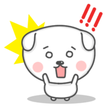 Mallow the White Pup sticker #8179494