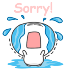 Mallow the White Pup sticker #8179502