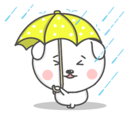 Mallow the White Pup sticker #8179518