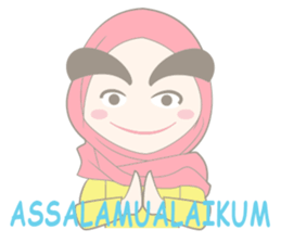 Alis Tebal Hijab Girl sticker #8180204