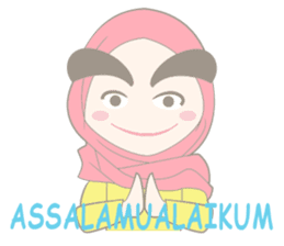 Alis Tebal Hijab Girl sticker #8180204