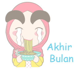 Alis Tebal Hijab Girl sticker #8180210