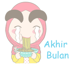 Alis Tebal Hijab Girl sticker #8180210