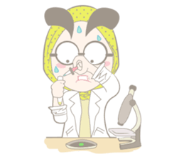 Alis Tebal Hijab Girl sticker #8180215