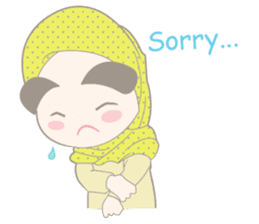 Alis Tebal Hijab Girl sticker #8180216
