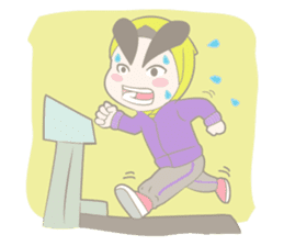 Alis Tebal Hijab Girl sticker #8180217