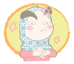 Alis Tebal Hijab Girl sticker #8180221