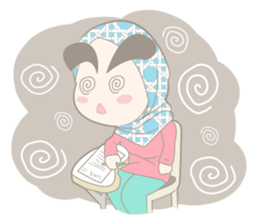 Alis Tebal Hijab Girl sticker #8180224