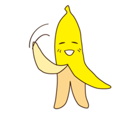 Fun together banana Friends sticker #8180284