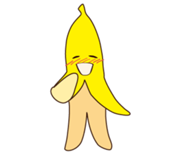 Fun together banana Friends sticker #8180286
