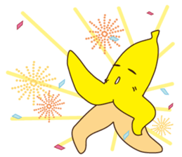Fun together banana Friends sticker #8180291