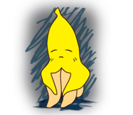 Fun together banana Friends sticker #8180301