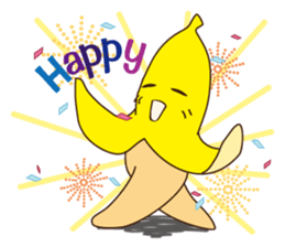 Fun together banana Friends sticker #8180314