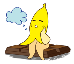 Fun together banana Friends sticker #8180322