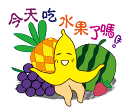 Fun together banana Friends sticker #8180323
