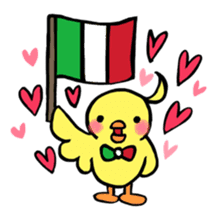 The rabbit and the duck italian sticker2 sticker #8180244