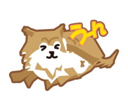 Pomeranian of Tyrol sticker #8181791