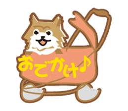 Pomeranian of Tyrol sticker #8181793