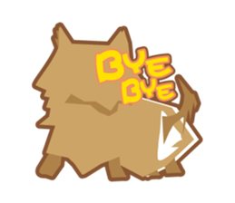 Pomeranian of Tyrol sticker #8181795