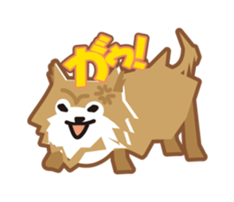 Pomeranian of Tyrol sticker #8181797