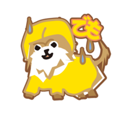 Pomeranian of Tyrol sticker #8181798