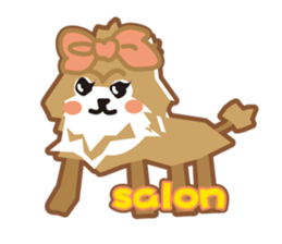 Pomeranian of Tyrol sticker #8181801