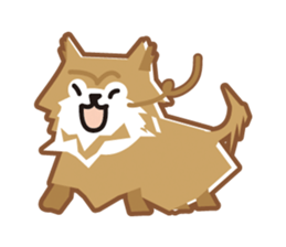 Pomeranian of Tyrol sticker #8181805