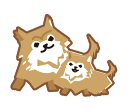 Pomeranian of Tyrol sticker #8181811