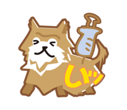 Pomeranian of Tyrol sticker #8181812