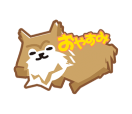 Pomeranian of Tyrol sticker #8181817