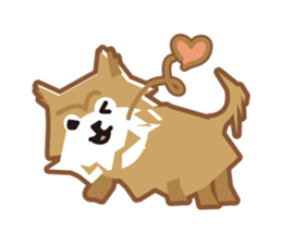 Pomeranian of Tyrol sticker #8181822